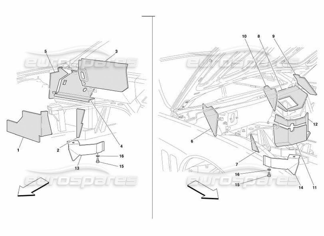 part diagram containing part number 64990700