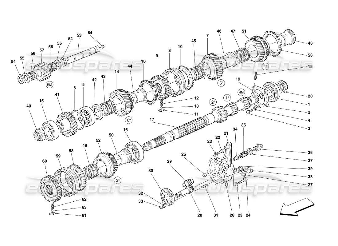 part diagram containing part number 155850