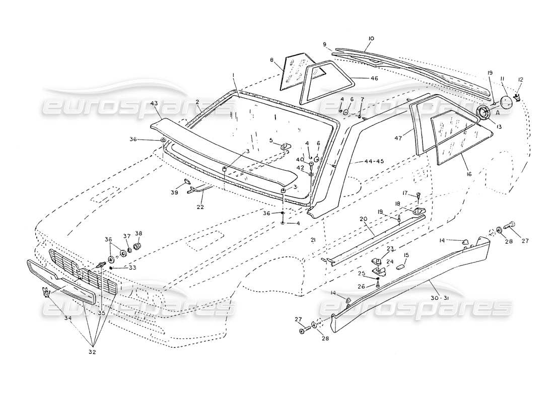 part diagram containing part number 318320313