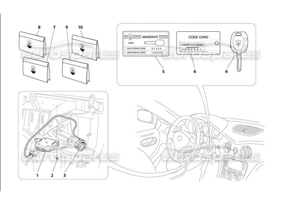 part diagram containing part number 186585