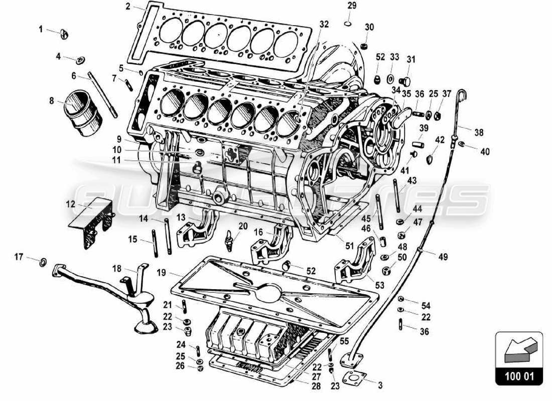 part diagram containing part number 001802543