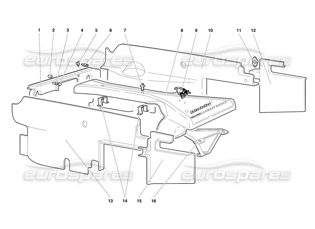 part diagram containing part number 001633652