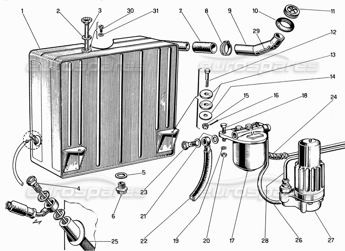 part diagram containing part number 19322