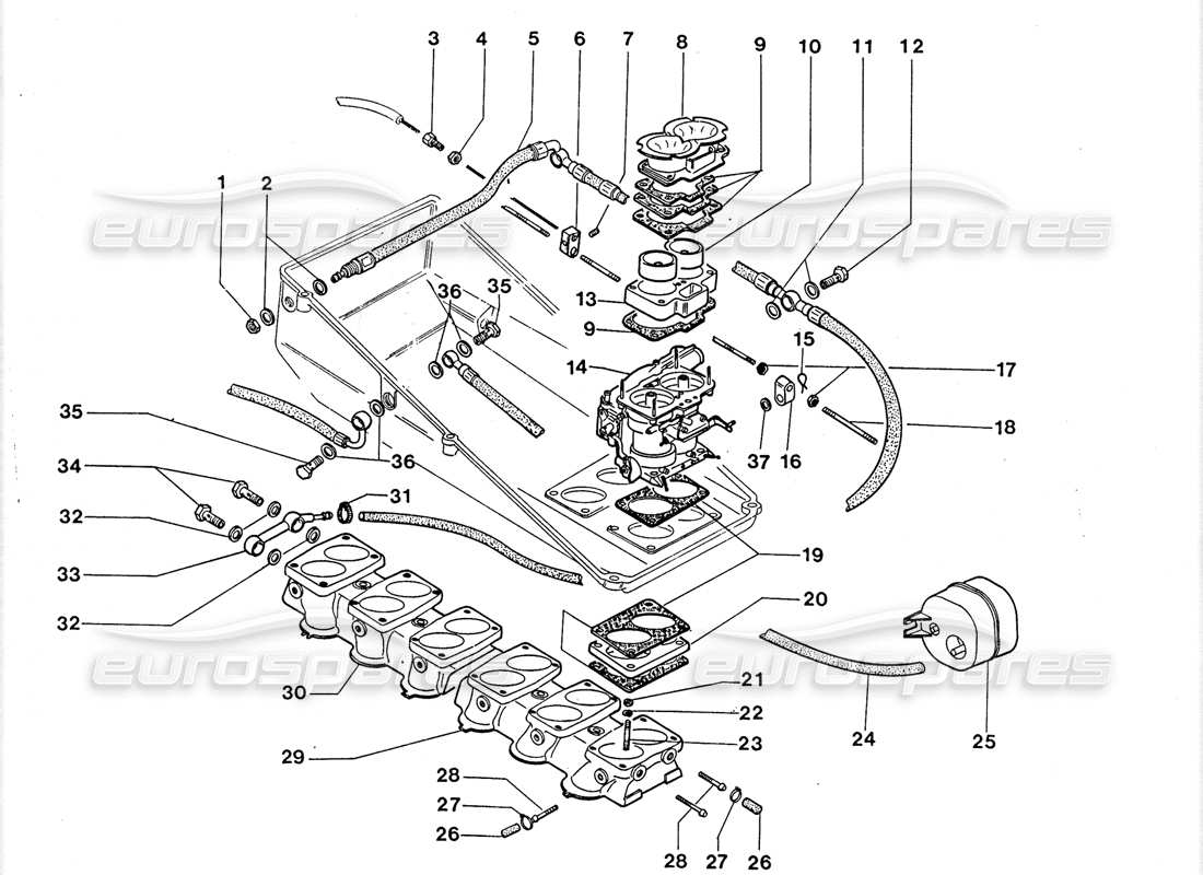 part diagram containing part number 001324711