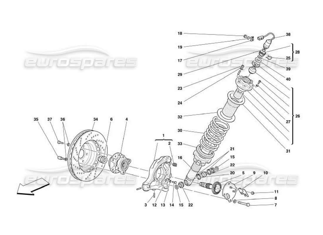 part diagram containing part number 173900