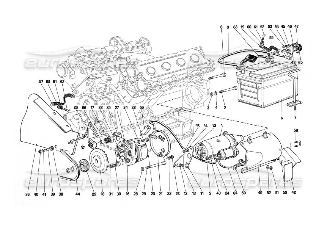 part diagram containing part number 107038