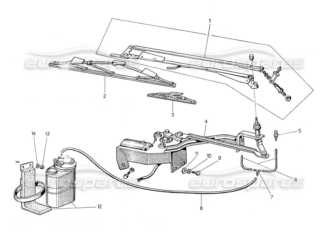 part diagram containing part number 006111038