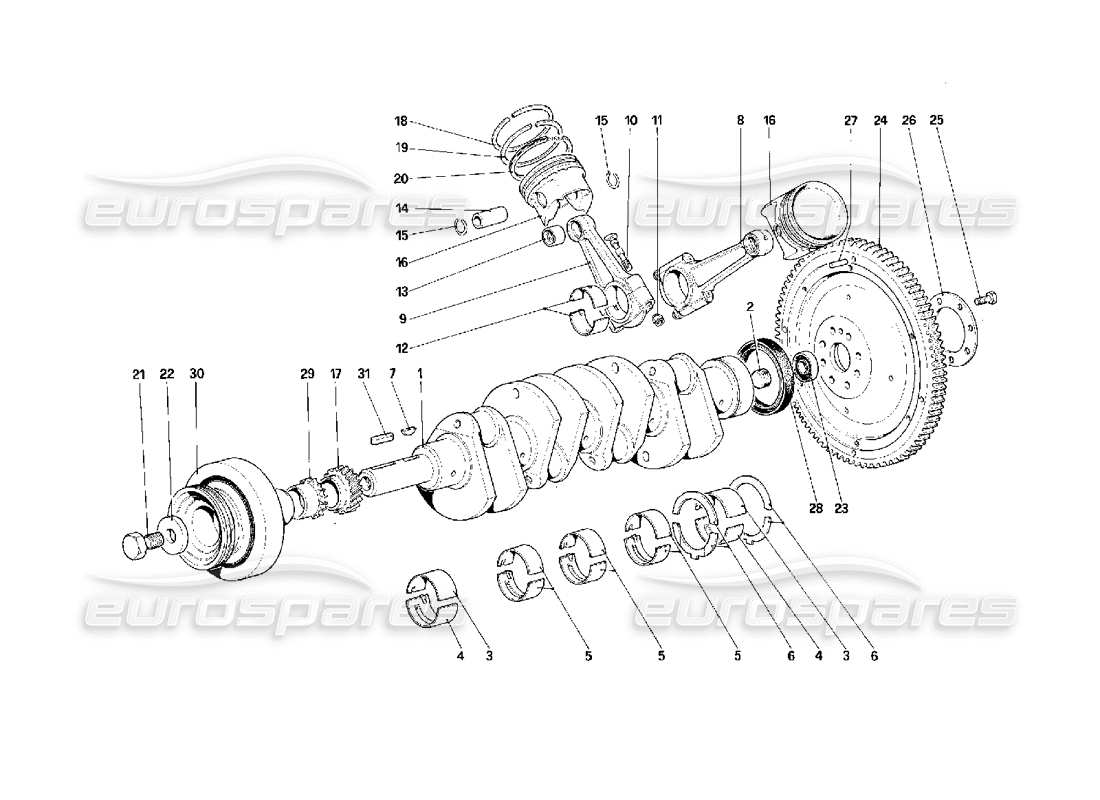 part diagram containing part number 132350