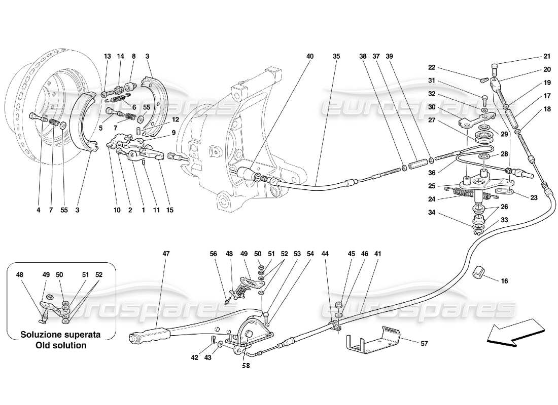 part diagram containing part number 66956100