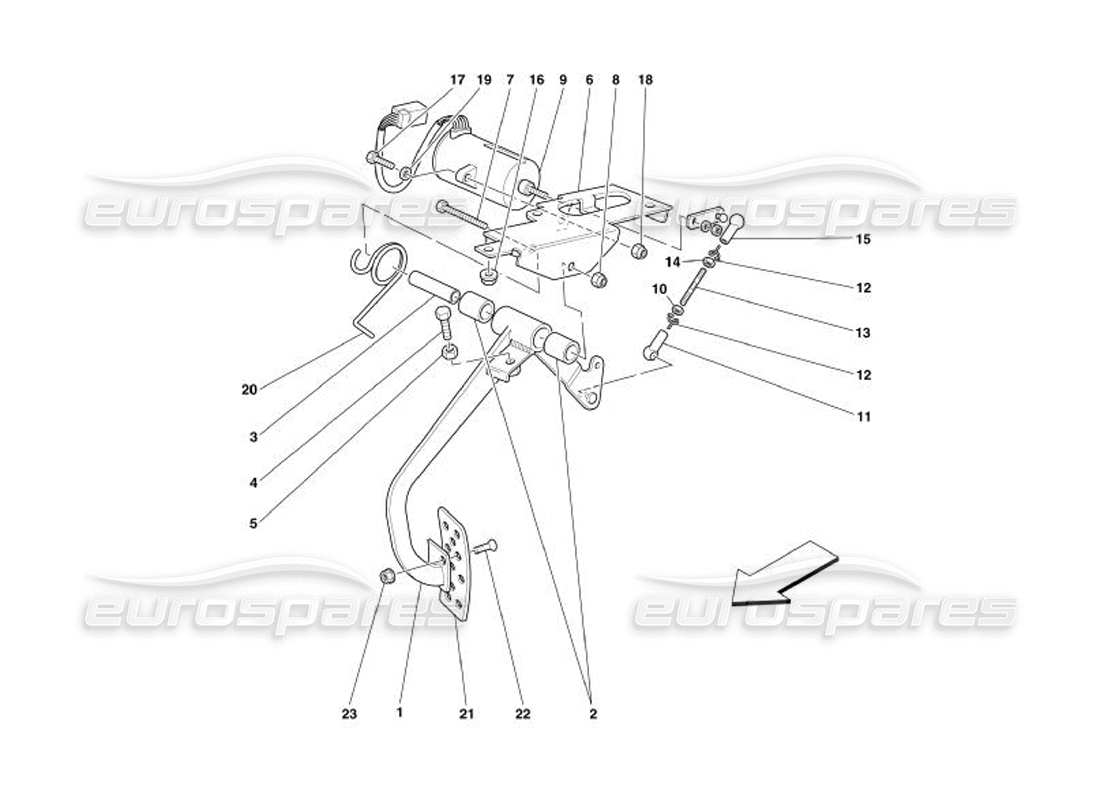 part diagram containing part number 202747