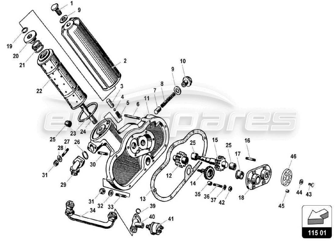 part diagram containing part number 008850505