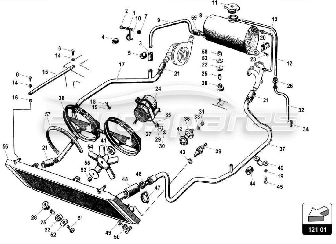 part diagram containing part number 001703768