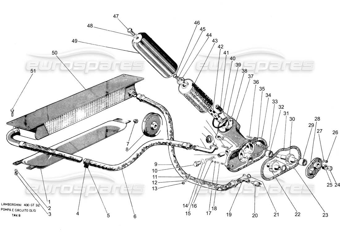 part diagram containing part number mo-01190