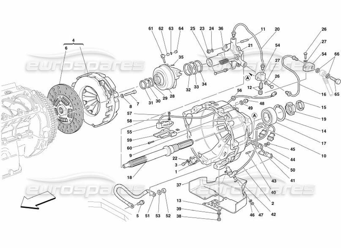 part diagram containing part number 165658