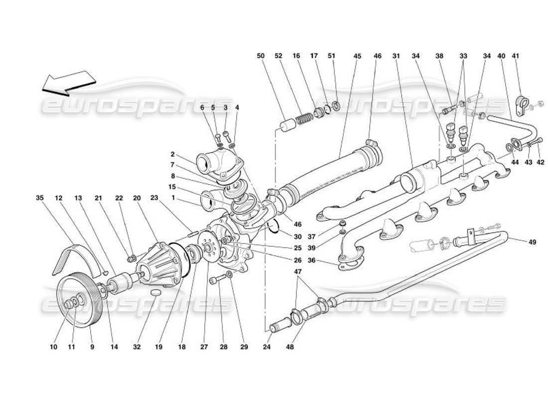 part diagram containing part number 189983