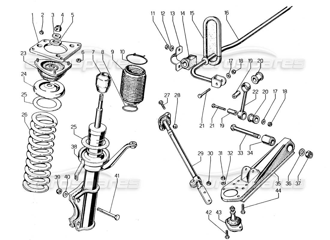 part diagram containing part number 005106966