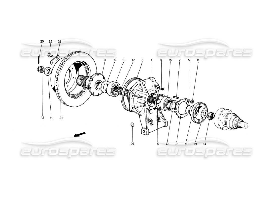 part diagram containing part number 101223