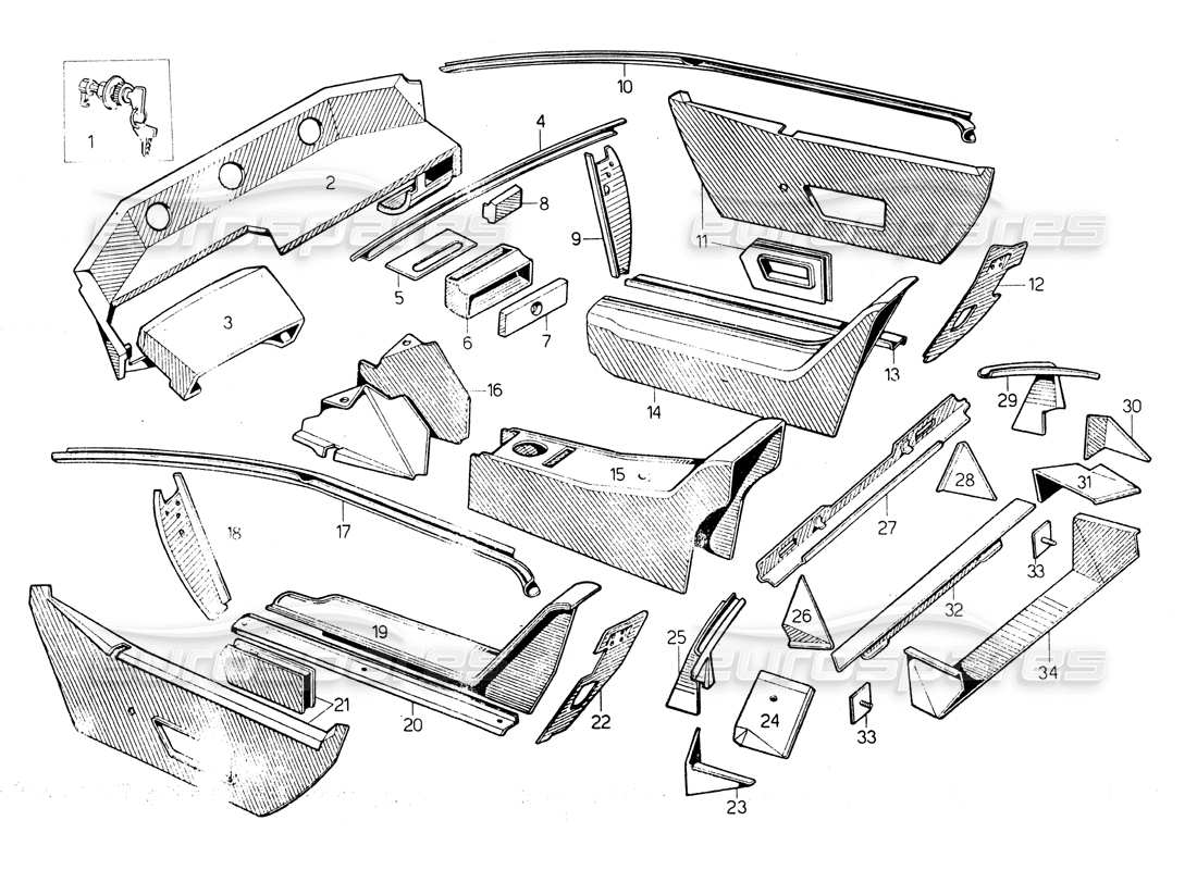 part diagram containing part number 007014004