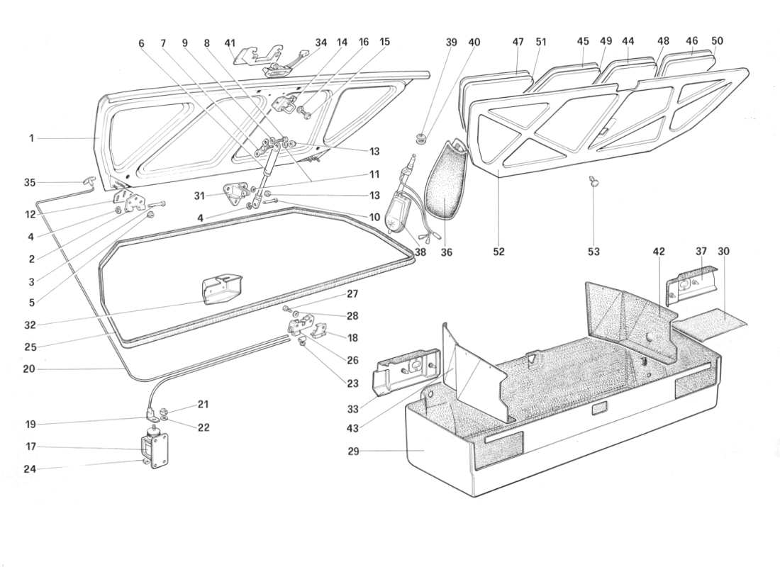 part diagram containing part number 61898900