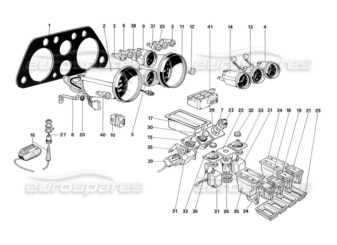 part diagram containing part number 61414700