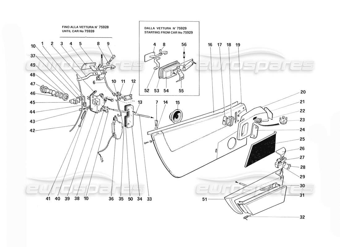 part diagram containing part number 61973600