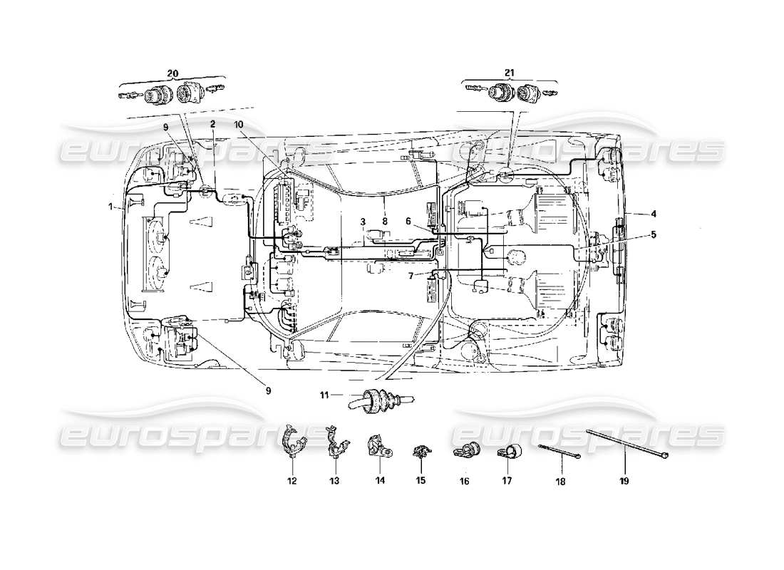 part diagram containing part number 62425500