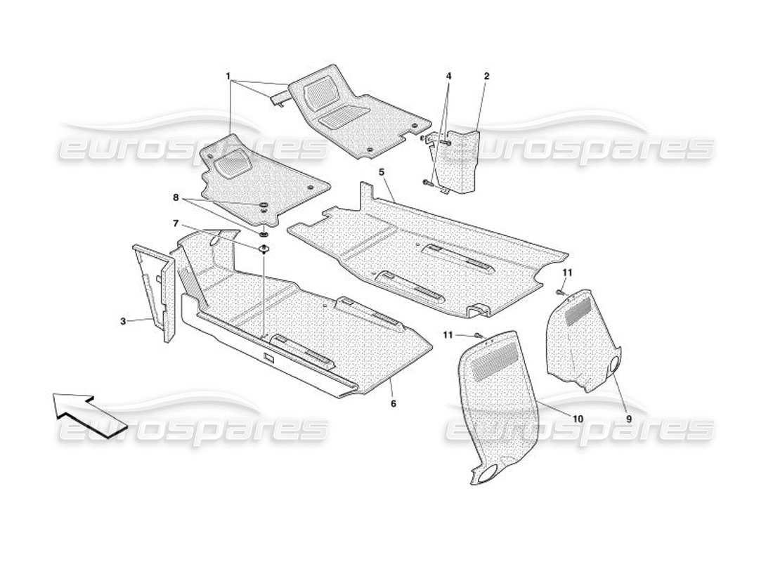 part diagram containing part number 67348600