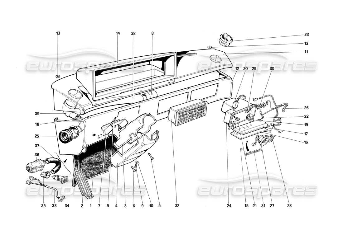 part diagram containing part number 60657300