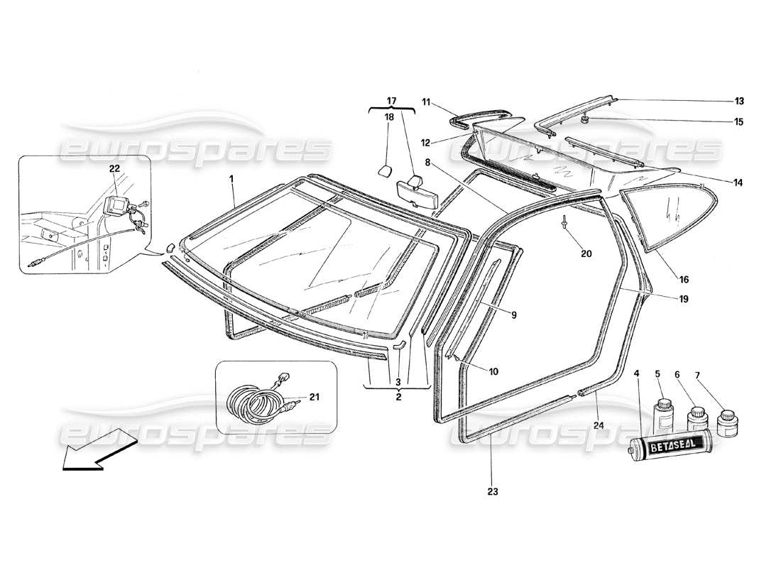 part diagram containing part number 152497