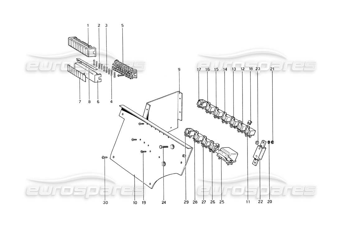 part diagram containing part number 40052300