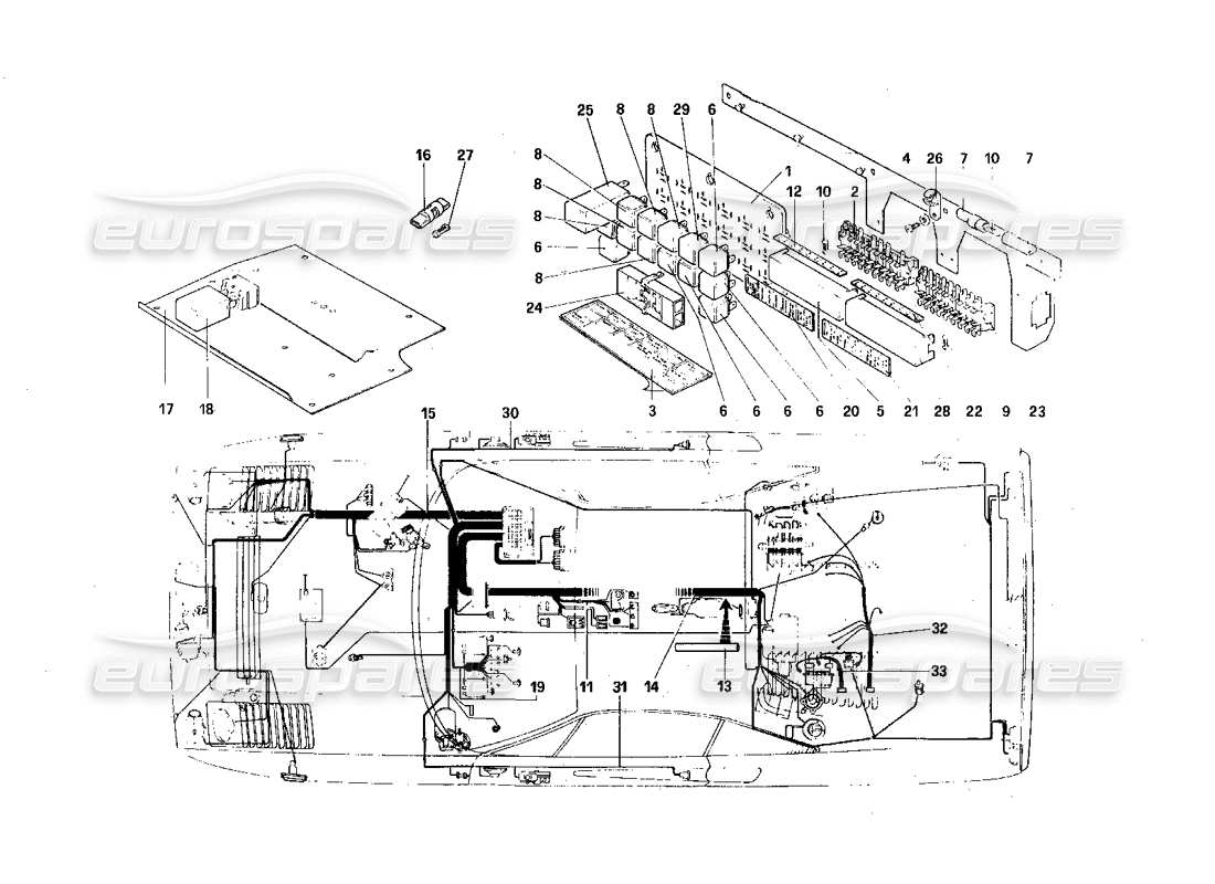 part diagram containing part number 61286200