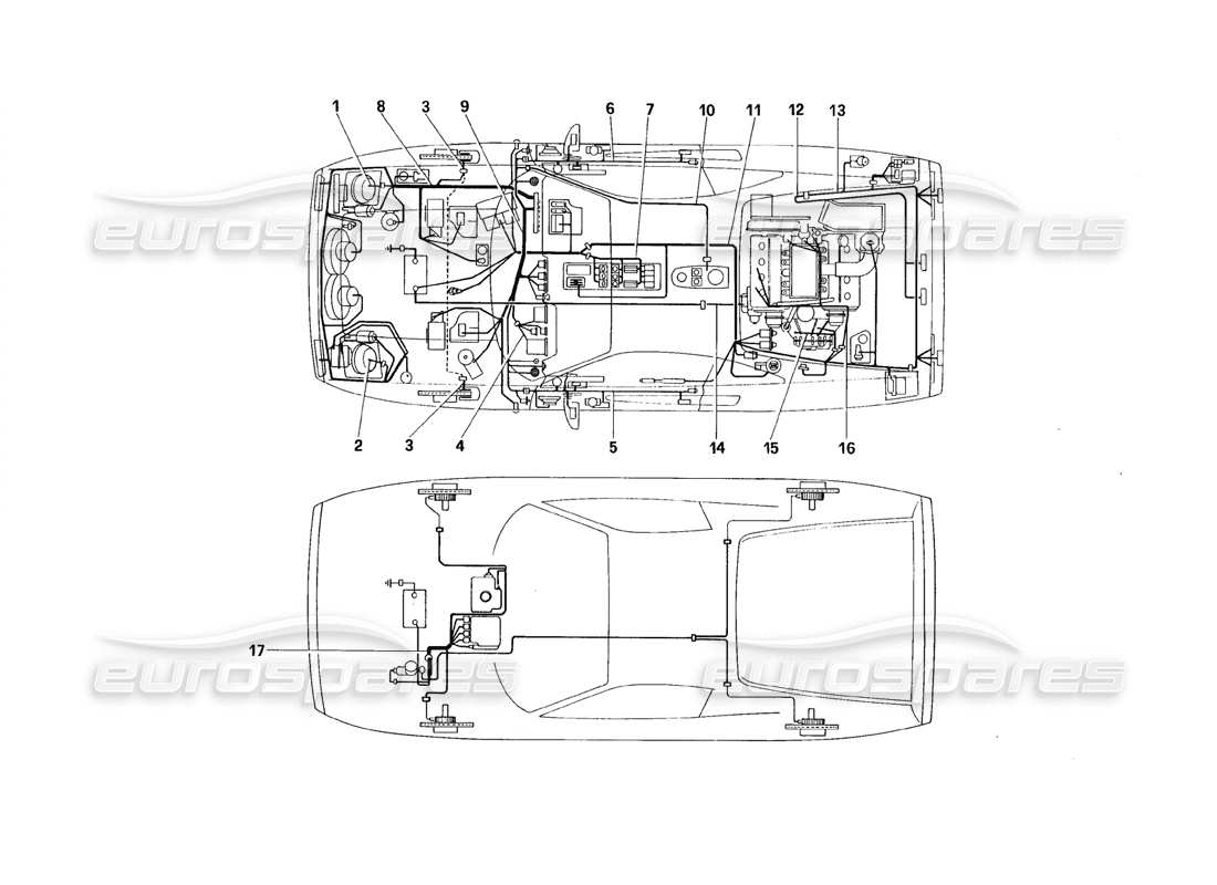 part diagram containing part number 62451500