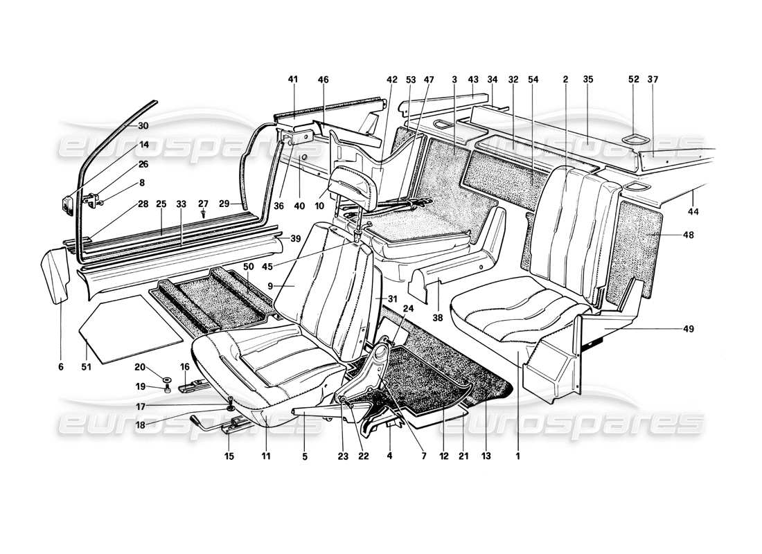 part diagram containing part number 61425300