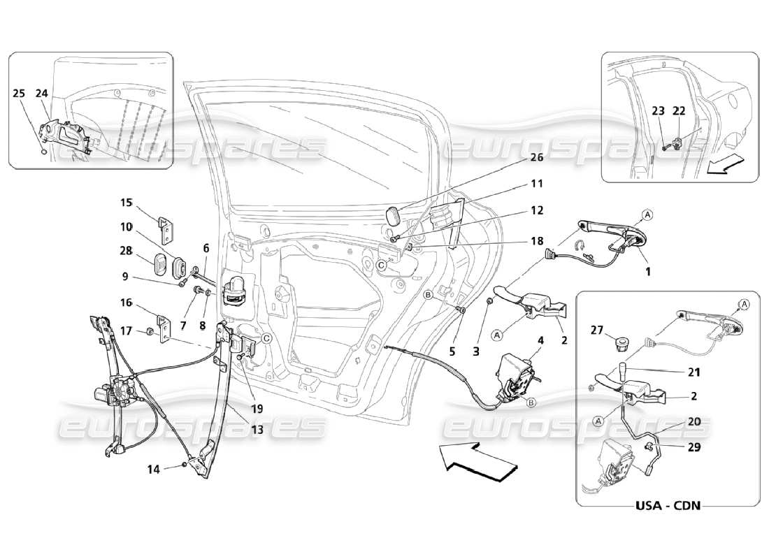 part diagram containing part number 68206000