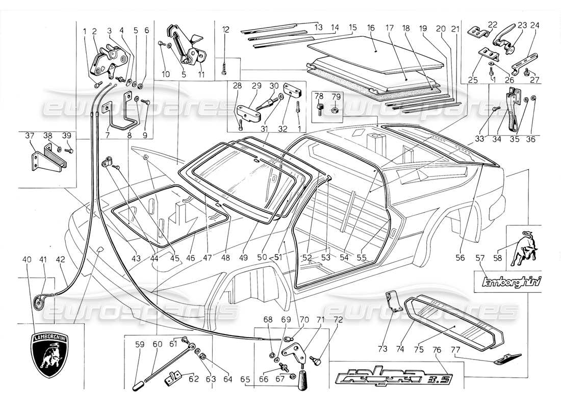 part diagram containing part number 007890005