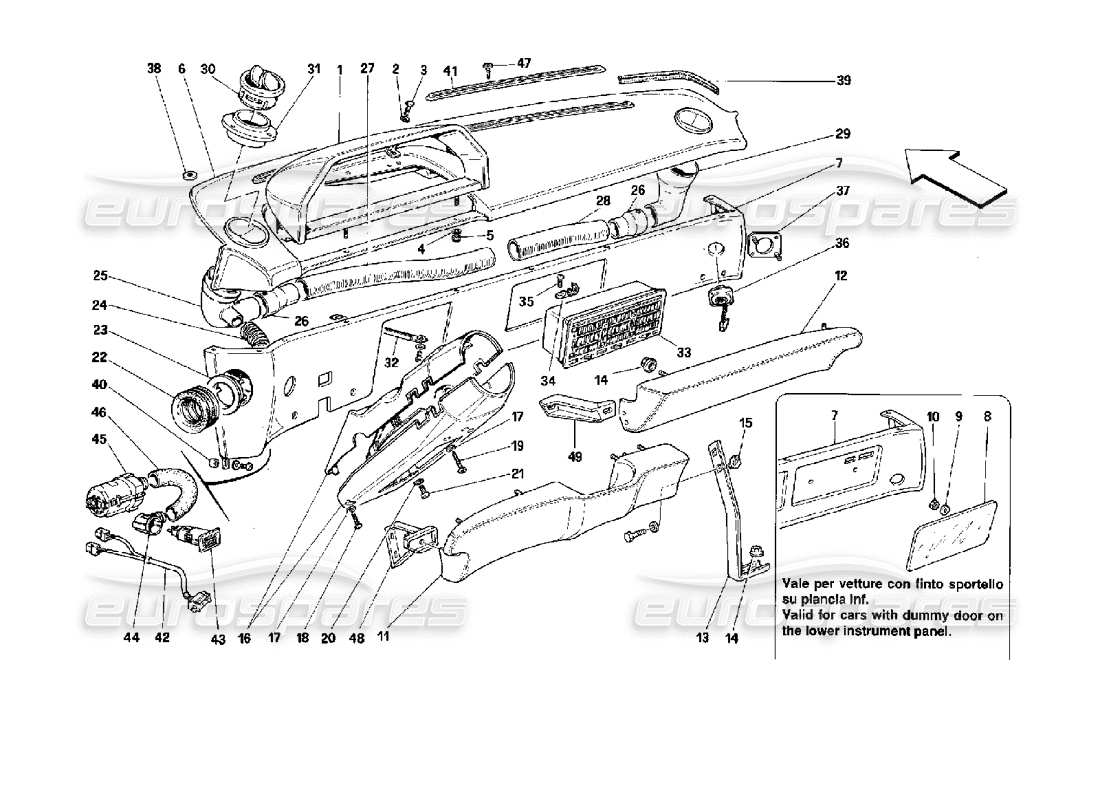 part diagram containing part number 625435..