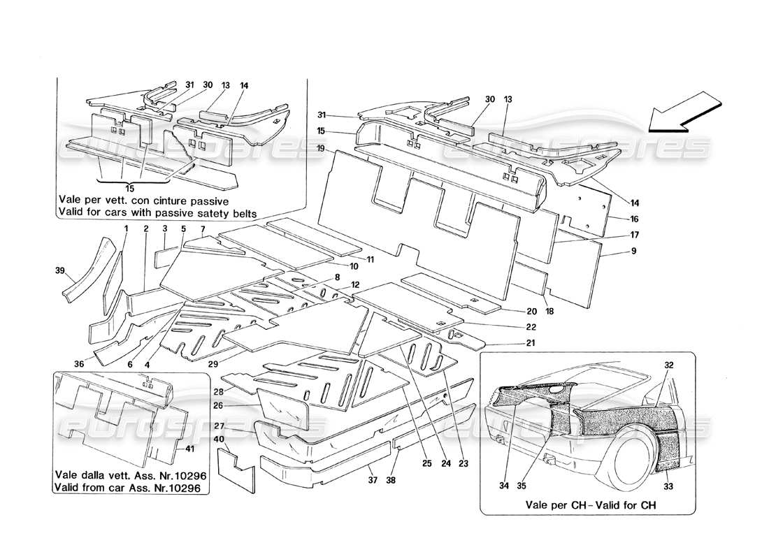 part diagram containing part number 63593500