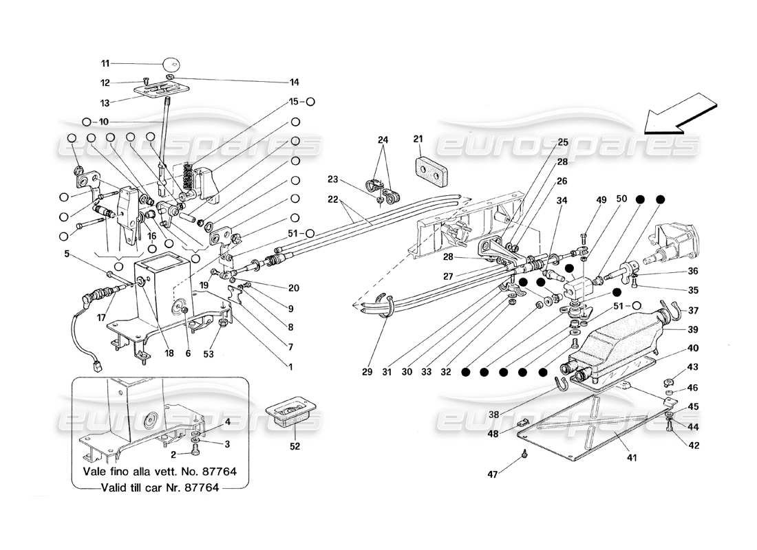 part diagram containing part number 141410