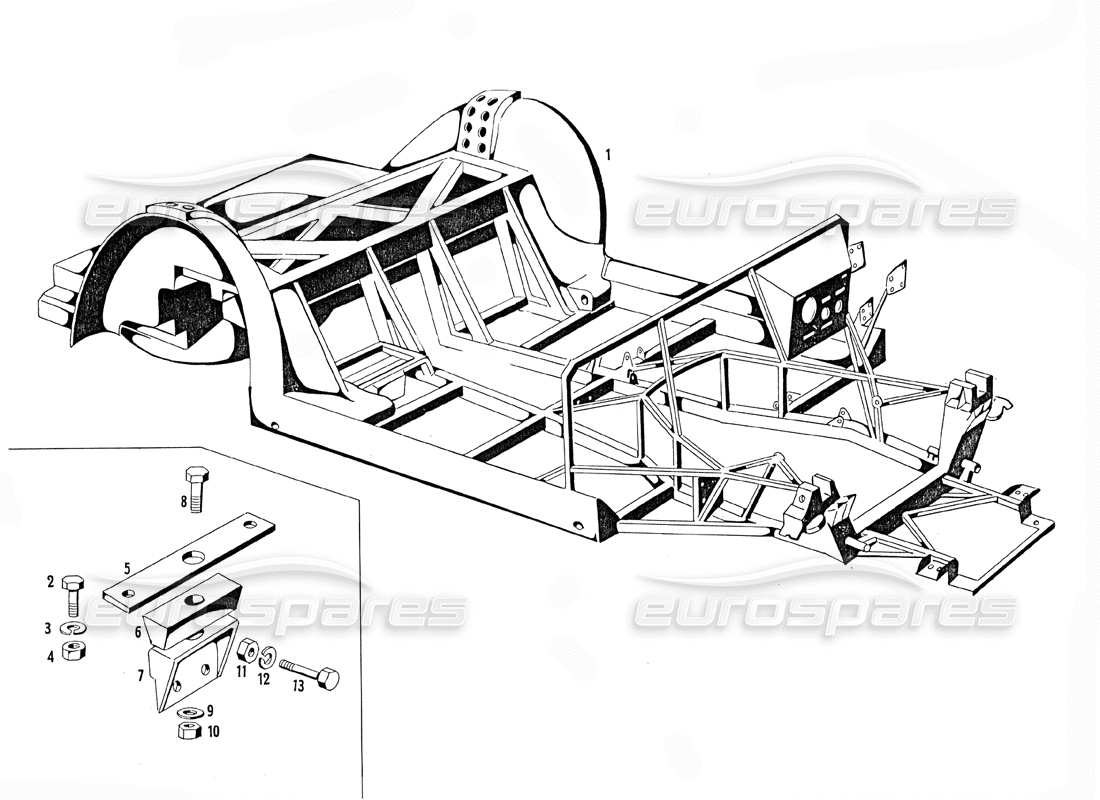 part diagram containing part number bnt 55558