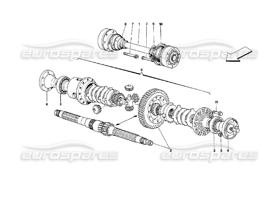 part diagram containing part number 134300