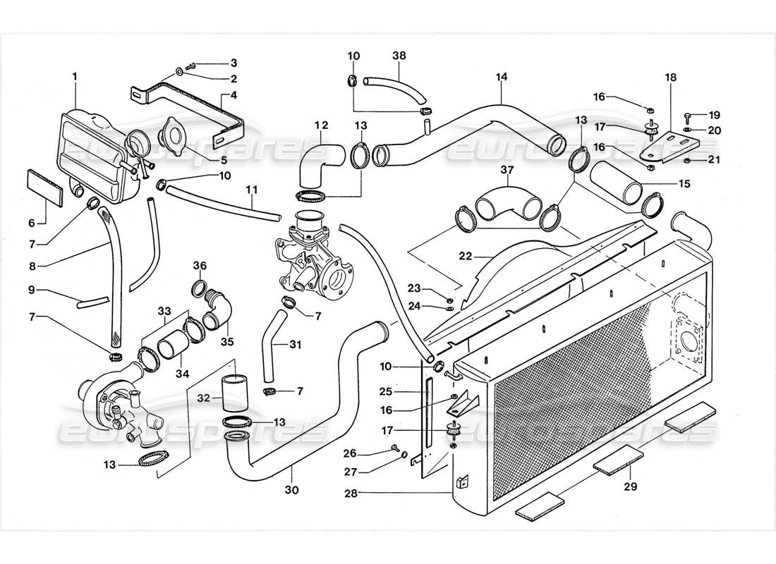 part diagram containing part number 001727390
