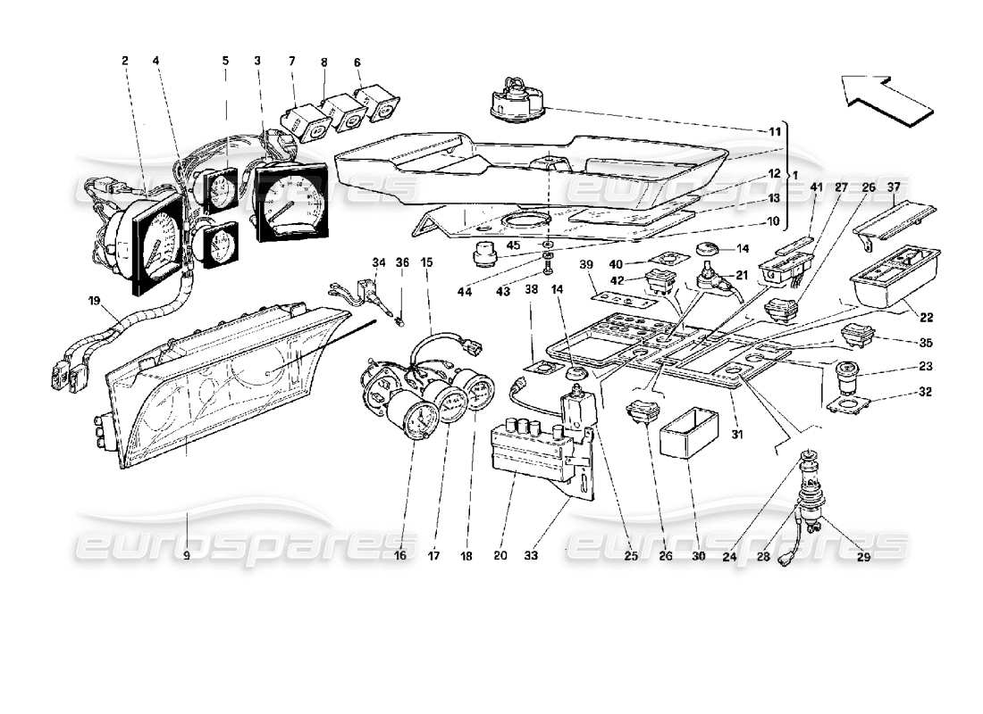 part diagram containing part number 63452400