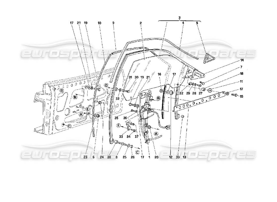 part diagram containing part number 61573900