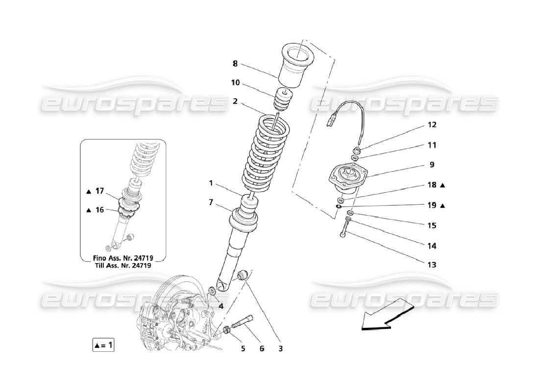 part diagram containing part number 179555