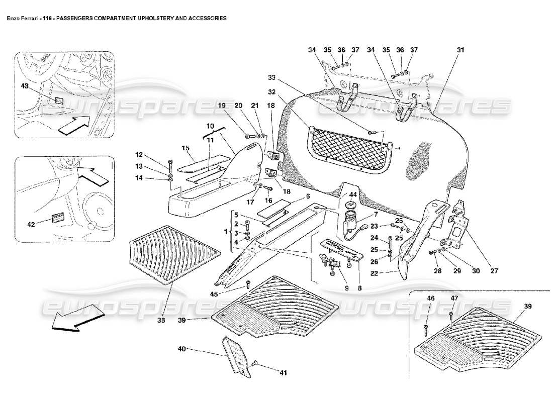 part diagram containing part number 67555500