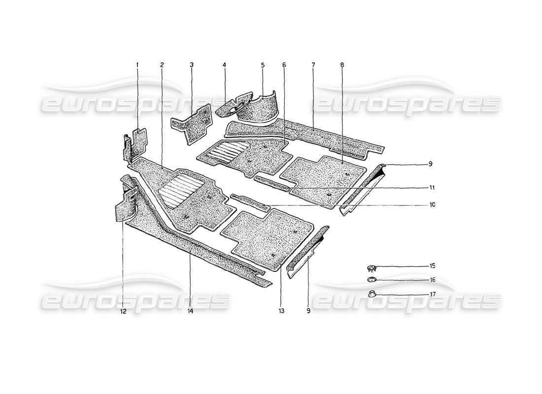 part diagram containing part number 40290009