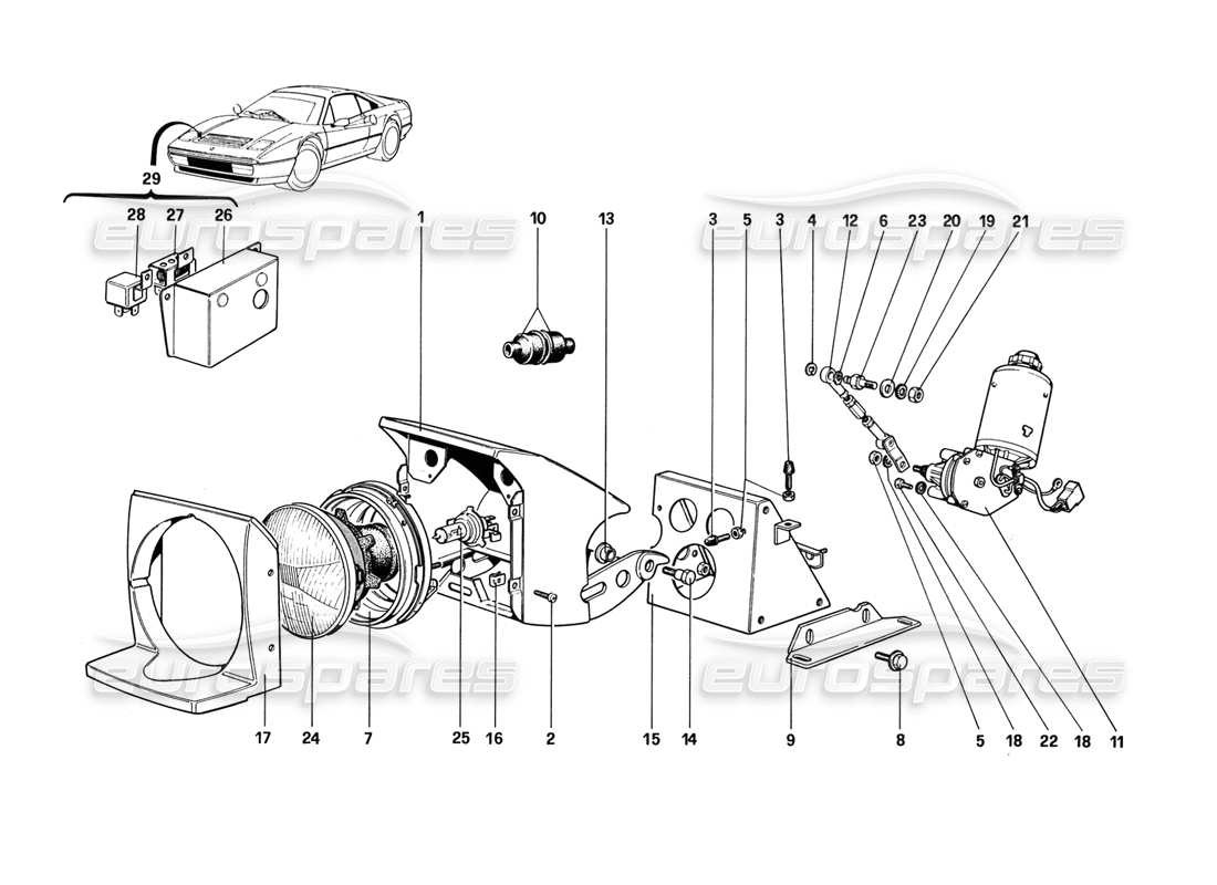 part diagram containing part number 60581800