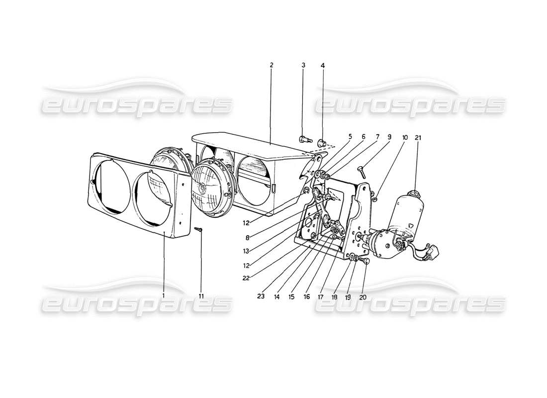 part diagram containing part number 40153009