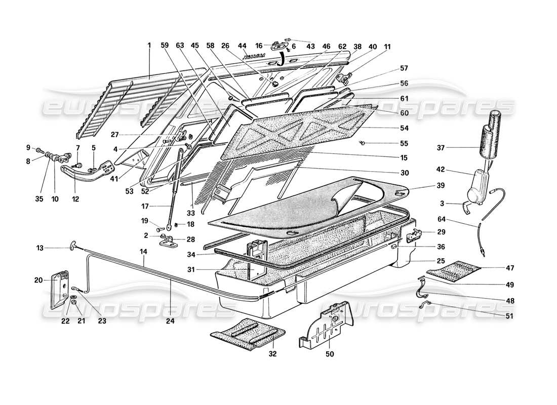 part diagram containing part number 60895500