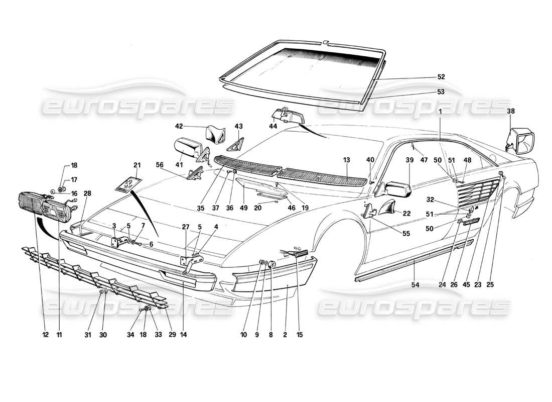 part diagram containing part number 63229600